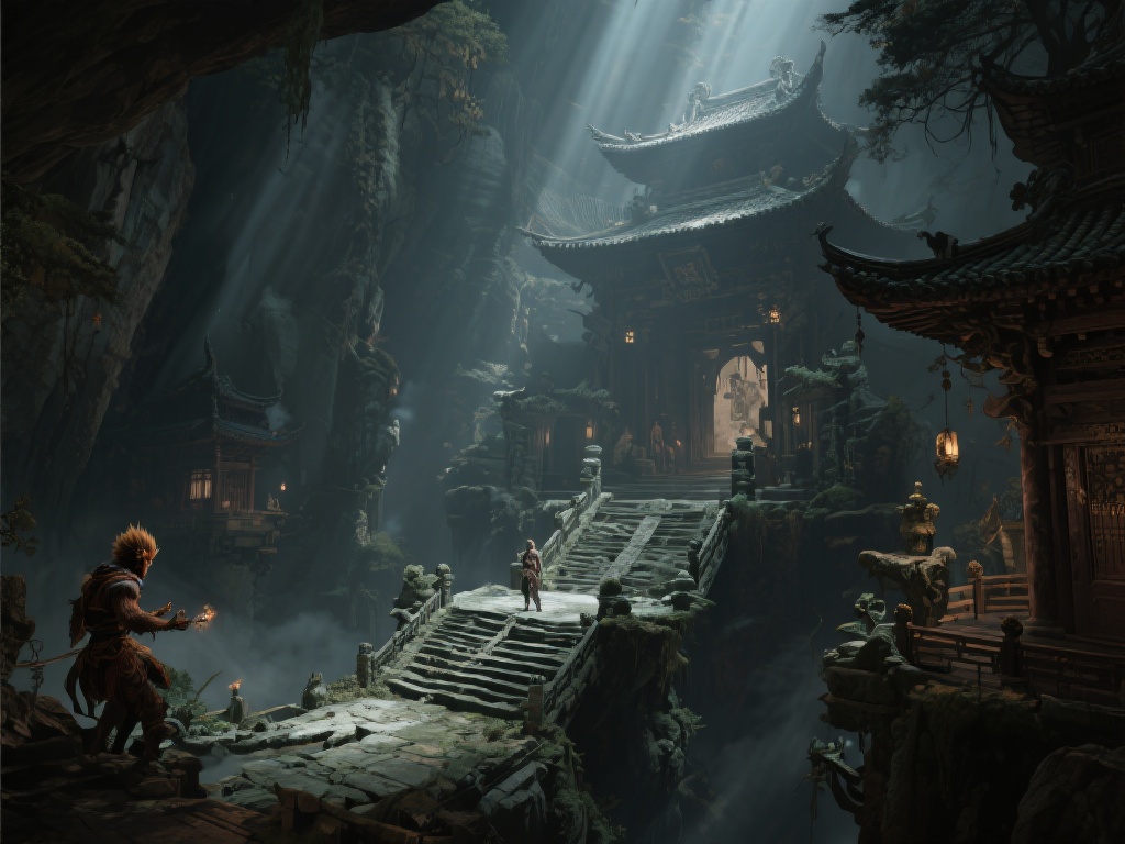 《黑神话:悟空》美术总监杨奇发布新图展现神秘意境 案例分析:气氛与玩家情绪的交互
对于沉